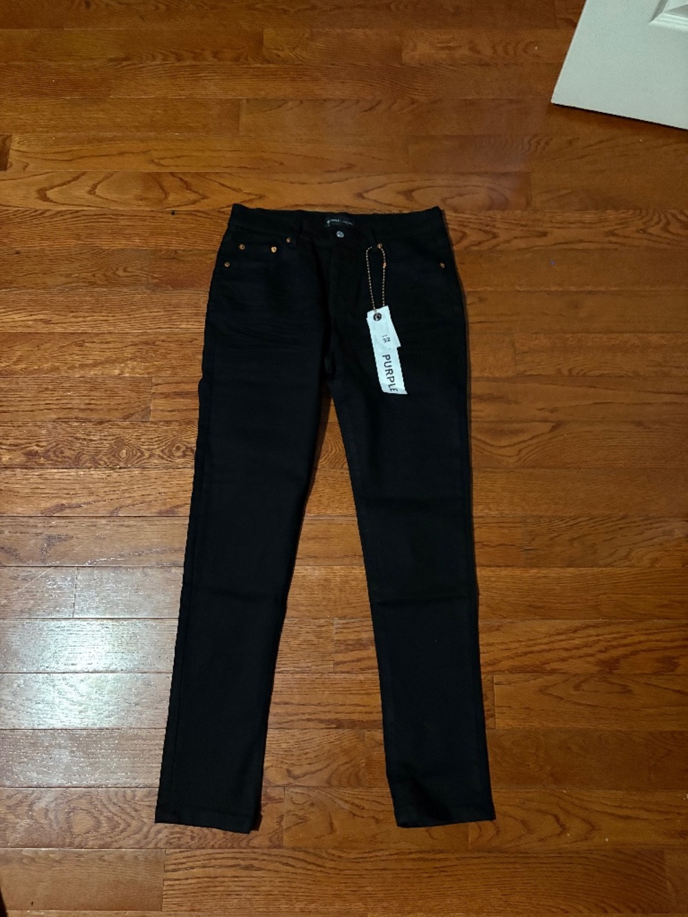Purple jeans